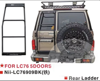 Лестница железная черная для TOYOTA LAND CRUISER 78 76