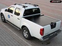 Алюминиевая крышка "ROLL-ON" электростатическая для Nissan NP300 DOUBLE" и "PROGUARD