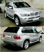 Обвес на BMW X5 E53 комплект