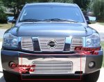 Решетка бампера хром для Nissan Armada Nissan Titan 04-10