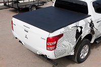 Мягкая трехсекционная крышка кузова Mitsubishi Triton/L200 2015-