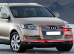 Audi Q7 комплект решеток на Audi Q7