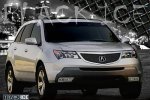 ACURA MDX 2007 решетка хром с черной сеткой