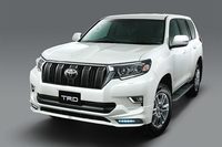 Аэродинамический обвес TRD с подсветкой для Land Cruiser Prado 2017г. +