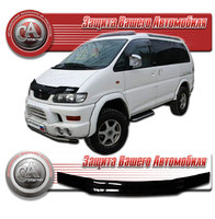 Дефлектор капота (черный) MITSUBISHI DELICA (98-05)