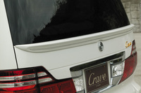 Спойлер средний на заднию дверь на ALPHARD 02-05г. ранняя версия