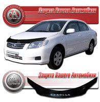 Дефлектор капота (разные расцветки) TOYOTA COROLLA AXIO (06-)