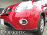 Хромированные накладки на туманки Япония для NISSAN X-TRAIL (2010-)