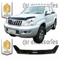 Дефлектор капота узкий для TOYOTA LAND CRUISER PRADO 120 (2003-2010)