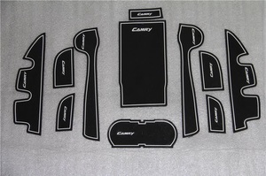 Коврики в салон для декора на Toyota Camry 2013-