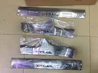 Хромированные накладки на пороги для X-Trail 2014г. NEW