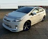 Накладки на фары (реснички) Toyota Prius 2009-up (двух линзовую)