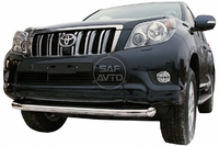 Защита переднего бампера (дуга) TOYOTA LAND CRUISER PRADO 150 (2010-) одинарная