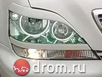 Накладки на фары (Ресницы) TOYOTA HARRIER (98-02)