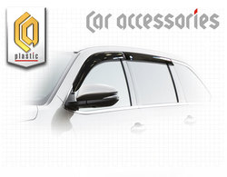 Ветровеки на двери для Toyota Highlander 2014г+ Ветровеки на двери для Toyota Highlander 2014г+