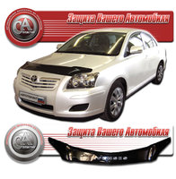 Дефлектор капота (черный) TOYOTA AVENSIS T250 (02-)