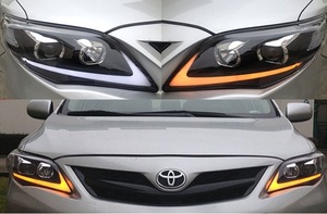 Фары передние в стиле Lexus для Toyota Corolla 2011-13г Фары передние в стиле Lexus для Toyota Corolla 2011-13г