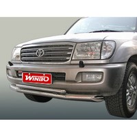 Кенгурятник передний двойная труба для TOYOTA LAND CRUISER 100 (1998-2006)