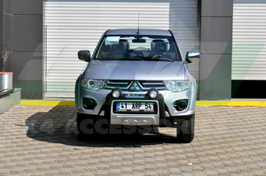 Передняя защита "TWEN" с фарами дальнего света для MITSUBISHI TRITON L200 2007-