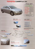 Хромированные накладки кузова FS-CAMRY(06) TOYOTA CAMRY (06-ON)