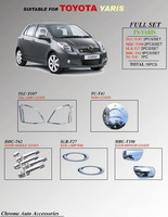 Хромированные накладки кузова для VITZ / YARIS (05-)