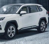 Хром молдинги на двери для Toyota Rav4 2019+