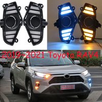  Ходовые огни (ДХО) тип2 рамки туманок для Toyota RAV4 50 18+