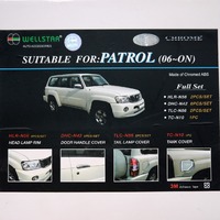 Хромированные накладки FS-PATROL05 NISSAN SAFARI / PATROL (2005-)