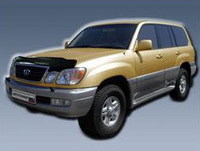 Дефлектор капота Чёрный TOYOTA LAND CRUISER CYGNUS