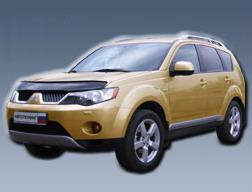 Дефлектор капота MITSUBISHI OUTLANDER 06 есть разные цвета