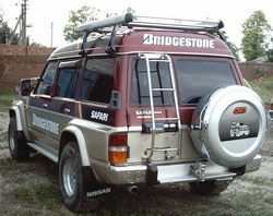 Колпак запасного колеса (хром пластик) NISSAN SAFARI / PATROL/ TERRANO (89-04) Колпак запасного колеса (хром пластик) NISSAN SAFARI / PATROL/ TERRANO (89-04)