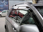 Ветровики на двери черные оригинальные на Hyundai ix35\ Tucson 2010г