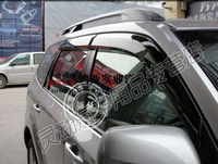 Ветровики на двери черные оригинальные на Hyundai ix35\ Tucson 2010г