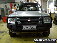 Бампер передний усиленный на MITSUBISHI PAJERO IO PININ 98