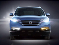 Накладки на туманки с LED огнями для Honda CR-V 2012