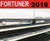 Молдинги боковые с хромом на двери для Toyota Fortuner 2015+ Молдинги боковые с хромом на двери для Toyota Fortuner 2015+
