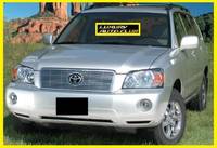 Решотка радиатора из нержавеющей стали решетка хромированая TOYOTA KLUGER / HIGHLANDER (2000-2007)