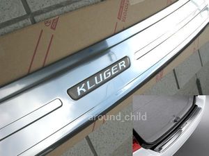 Хромированная накладка на задний бампер 08475-48020 TOYOTA KLUGER / HIGHLANDER (2000-2007)