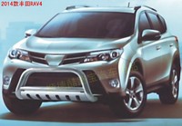 Защита переднего бампера (Кенгурятник) для RAV4 2013 г.+