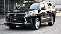 Бампер TRD Superior в стиле LX 2017г для Lexus LX570 2012-15