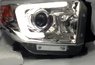 Тюнинг фары ангельские глазки хром для Toyota Tundra 2014г.+