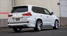Сполер на 5ю дверь WALD под стекло Lexus Lx570 2016г.