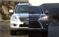 Комплект рестайлинга для Lexus LX 570 (08-15) в 2017г.