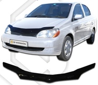 Дефлектор капота (серый) TOYOTA PLATZ P11 (99-02)