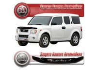 Дефлектор капота (прозрачный) для Honda Element YH2 03-08