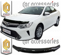 Дефлектор капота (черный) TOYOTA CAMRY (2015-)