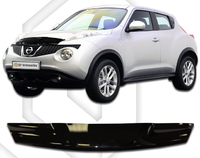 Дефлектор капота (черный) NISSAN JUKE (2010-)