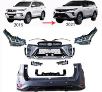 Рестайлинг комплект в 2021г для Toyota Fortuner 2015+