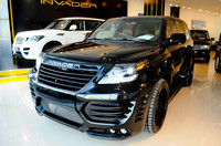 Аеродинамический обвес INVADER для Lexus LX570