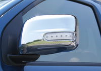 Хромированные накладки на зеркала заднего вида с повторителями поворотов , США, для NISSAN PATHFINDER 2009-